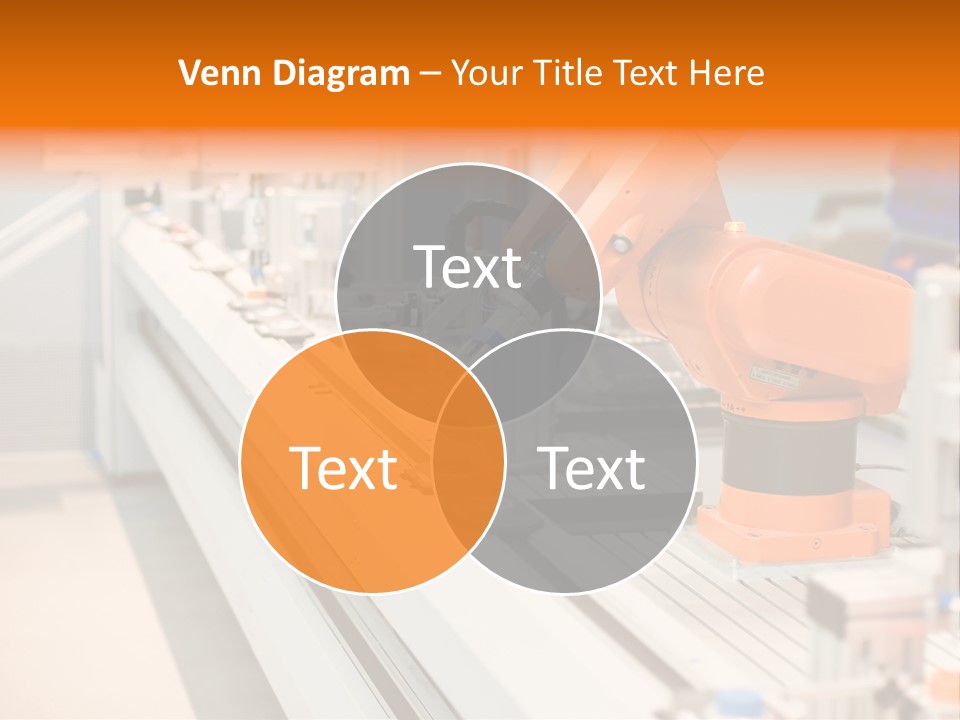 A Computer Controlled Automated Manufacturing Process PowerPoint Template