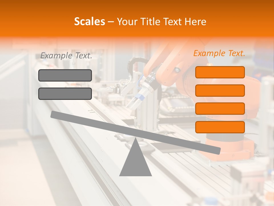 A Computer Controlled Automated Manufacturing Process PowerPoint Template
