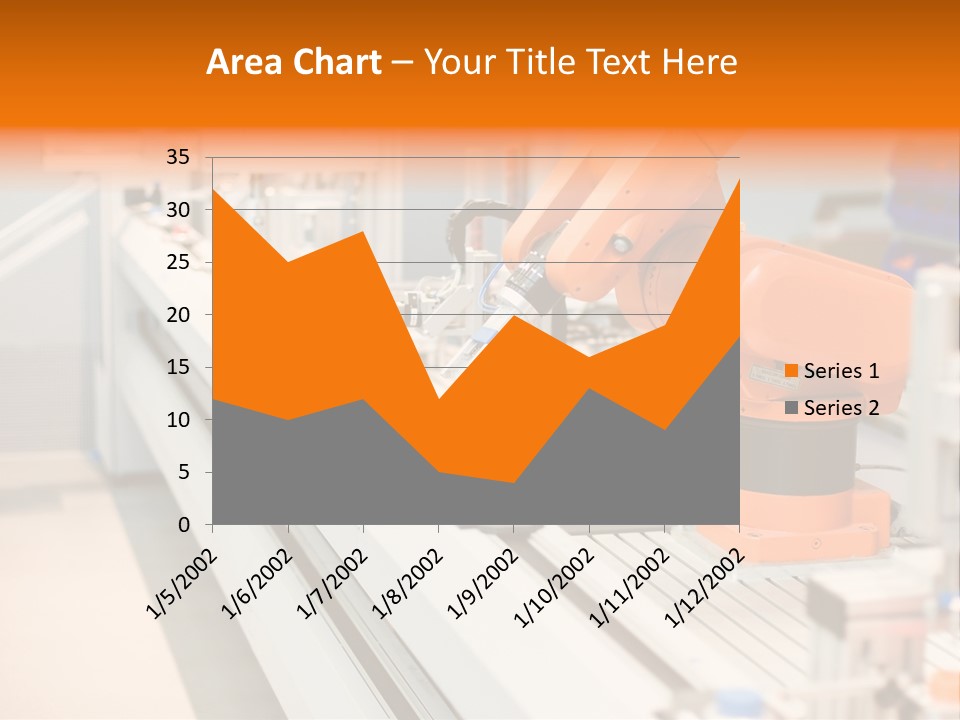 A Computer Controlled Automated Manufacturing Process PowerPoint Template