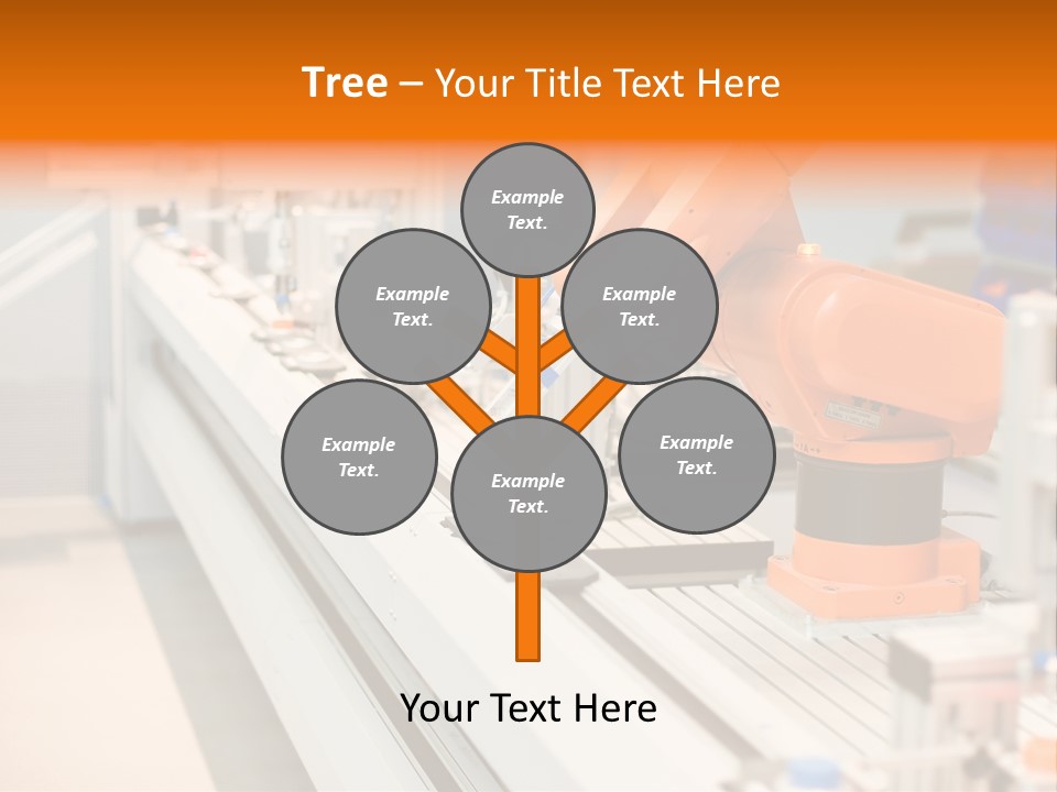 A Computer Controlled Automated Manufacturing Process PowerPoint Template