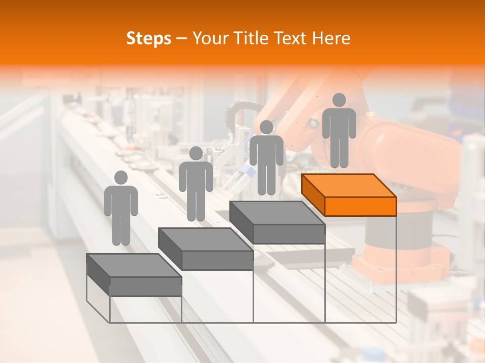 A Computer Controlled Automated Manufacturing Process PowerPoint Template