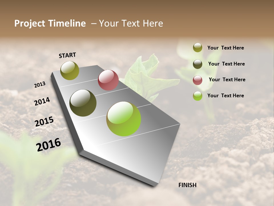 A New Live Is Coming PowerPoint Template