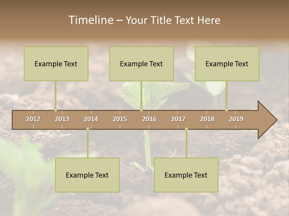 A New Live Is Coming PowerPoint Template