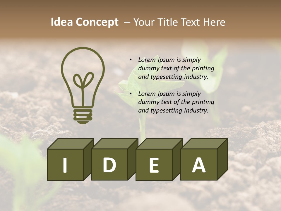 A New Live Is Coming PowerPoint Template