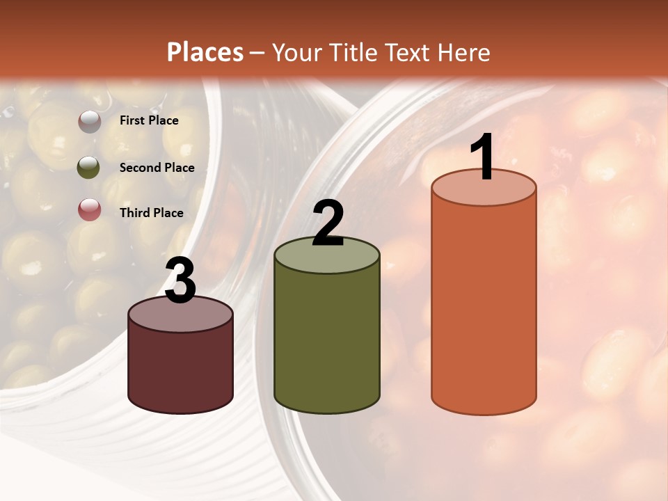 Tin. Isolation On The White. PowerPoint Template