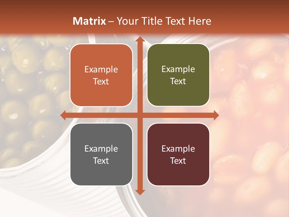 Tin. Isolation On The White. PowerPoint Template