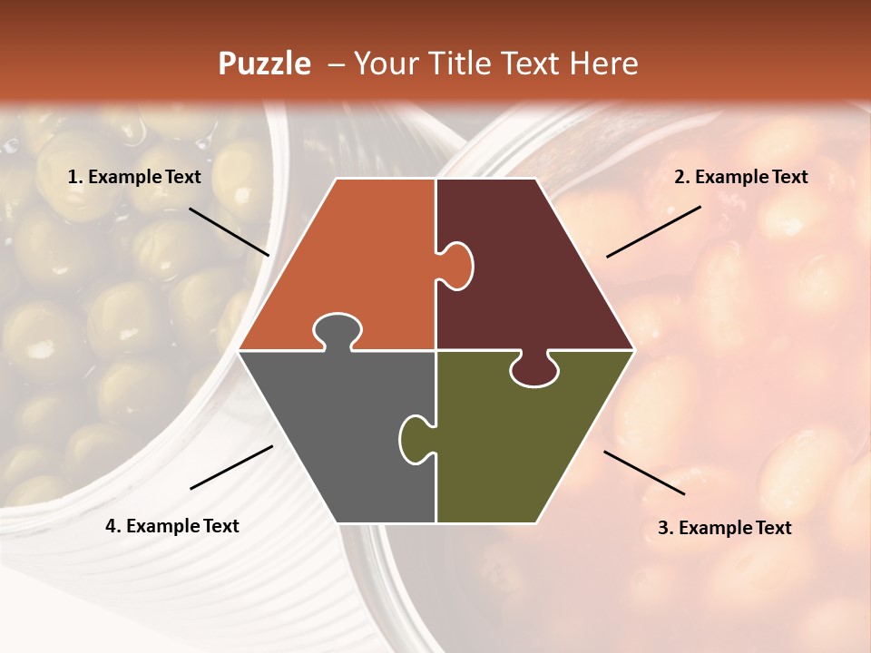 Tin. Isolation On The White. PowerPoint Template