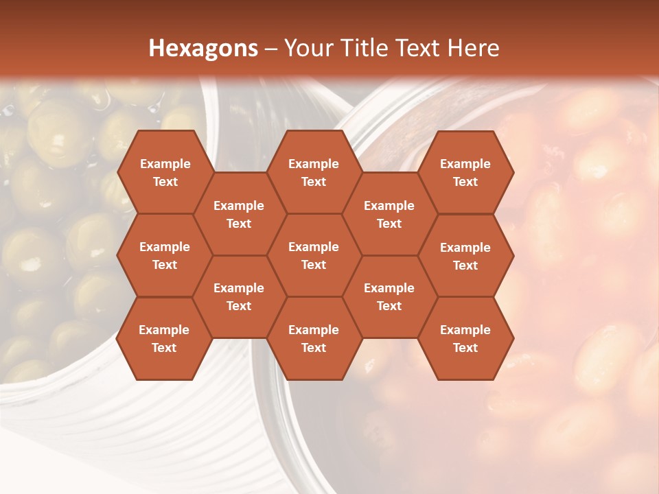 Tin. Isolation On The White. PowerPoint Template