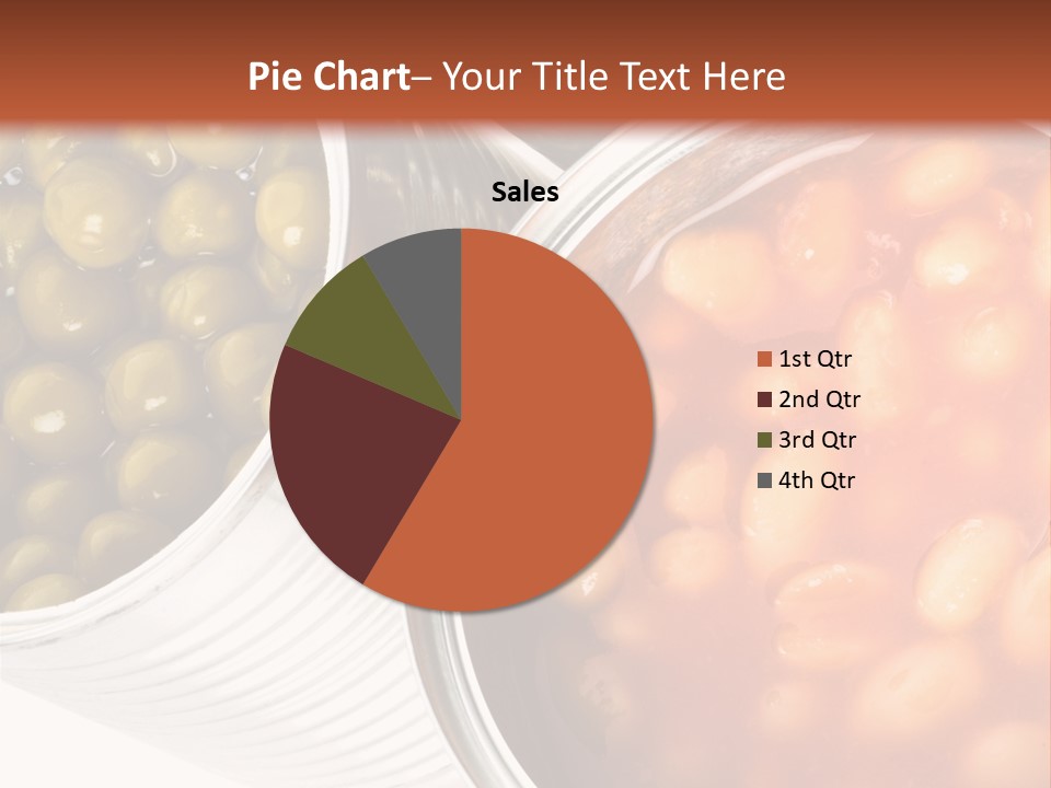 Tin. Isolation On The White. PowerPoint Template