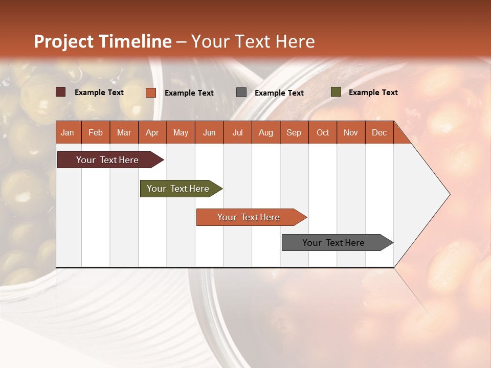 Tin. Isolation On The White. PowerPoint Template
