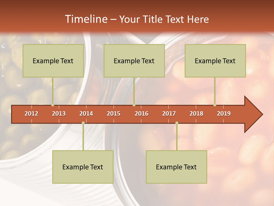 Tin. Isolation On The White. PowerPoint Template
