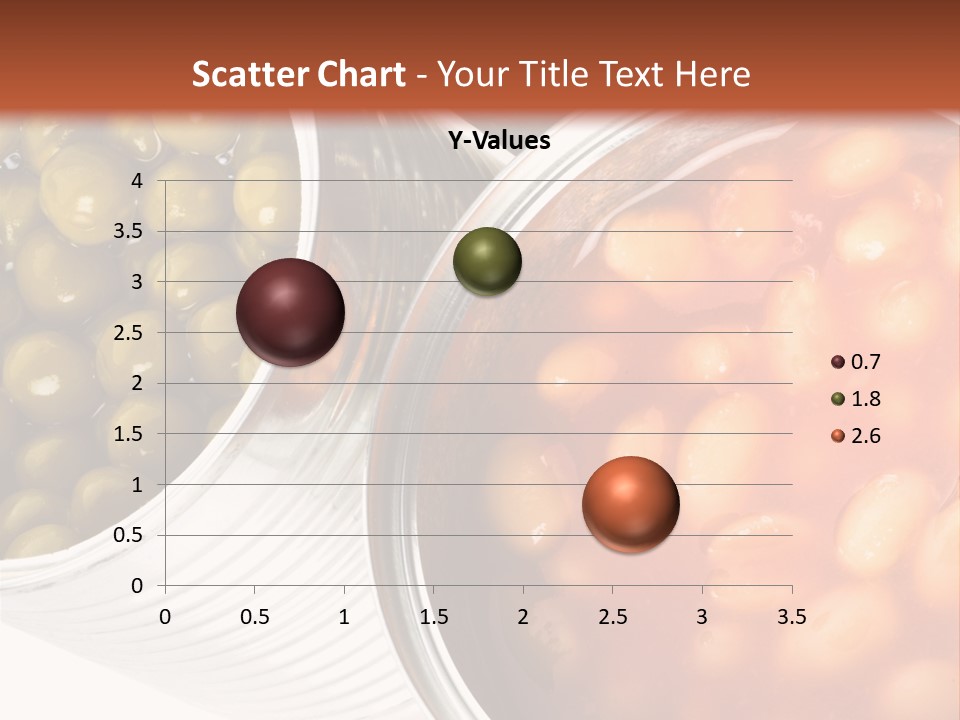 Tin. Isolation On The White. PowerPoint Template