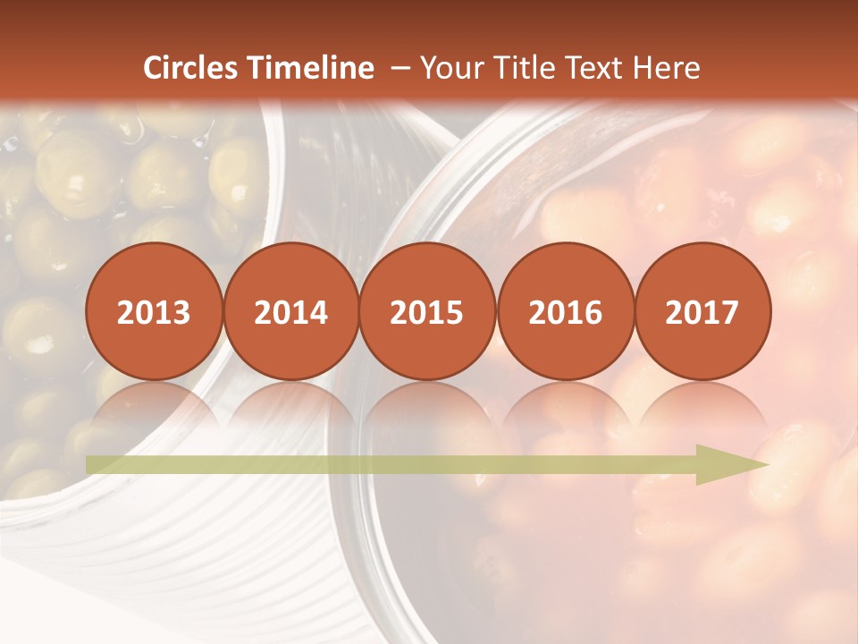 Tin. Isolation On The White. PowerPoint Template