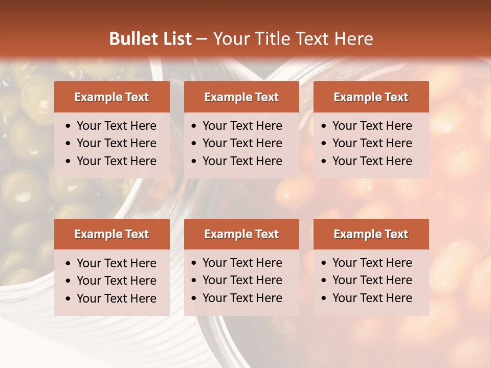 Tin. Isolation On The White. PowerPoint Template