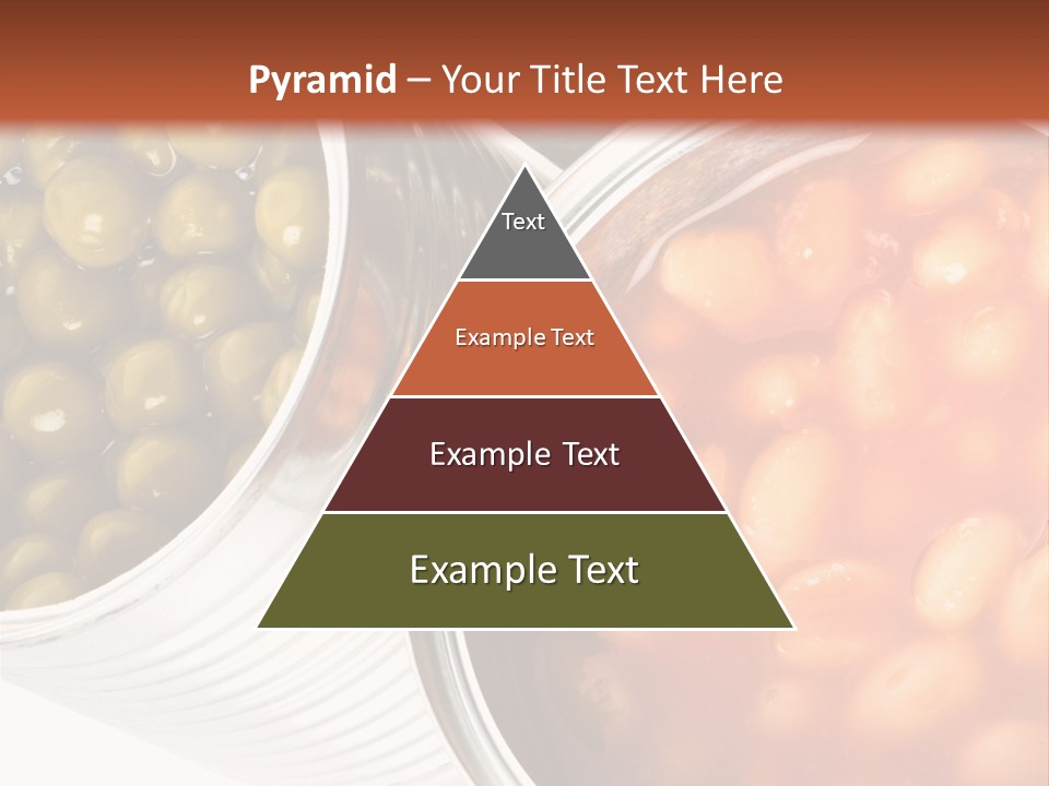 Tin. Isolation On The White. PowerPoint Template