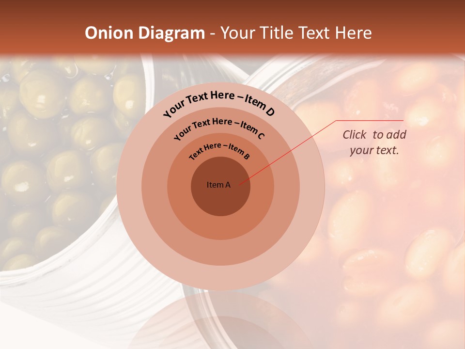 Tin. Isolation On The White. PowerPoint Template