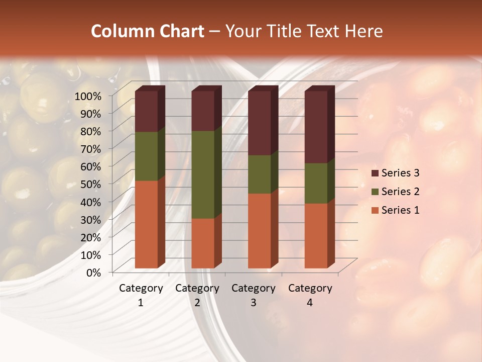 Tin. Isolation On The White. PowerPoint Template