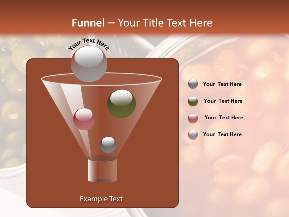 Tin. Isolation On The White. PowerPoint Template