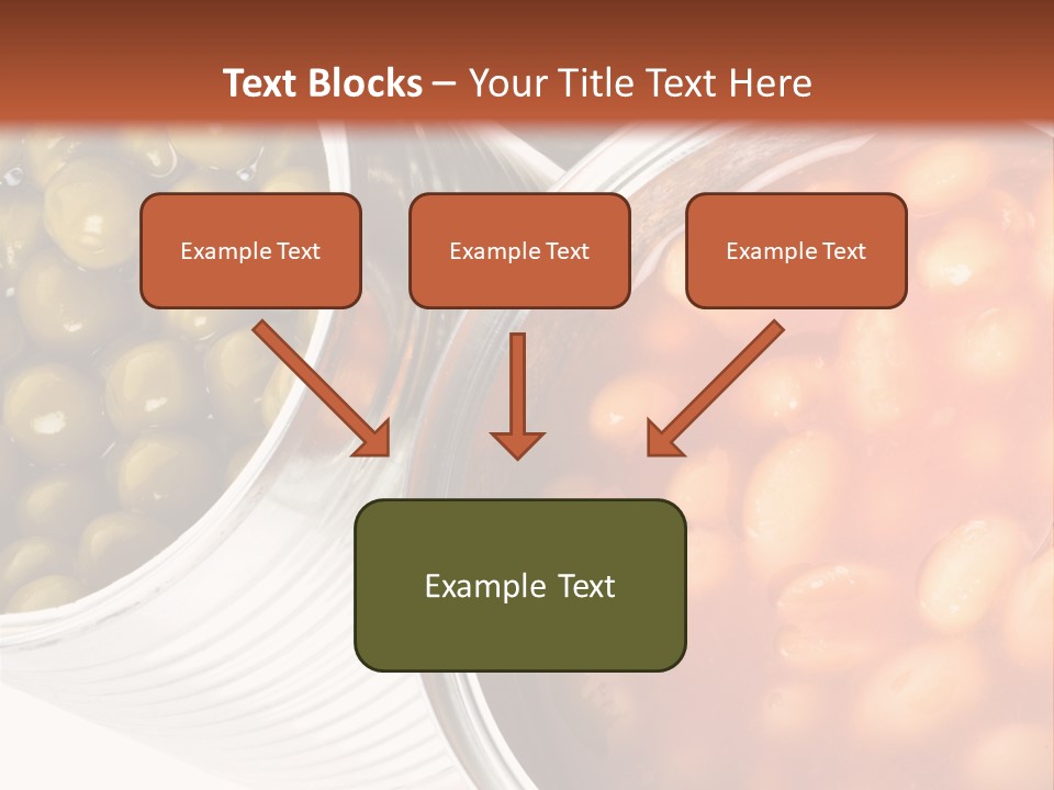 Tin. Isolation On The White. PowerPoint Template