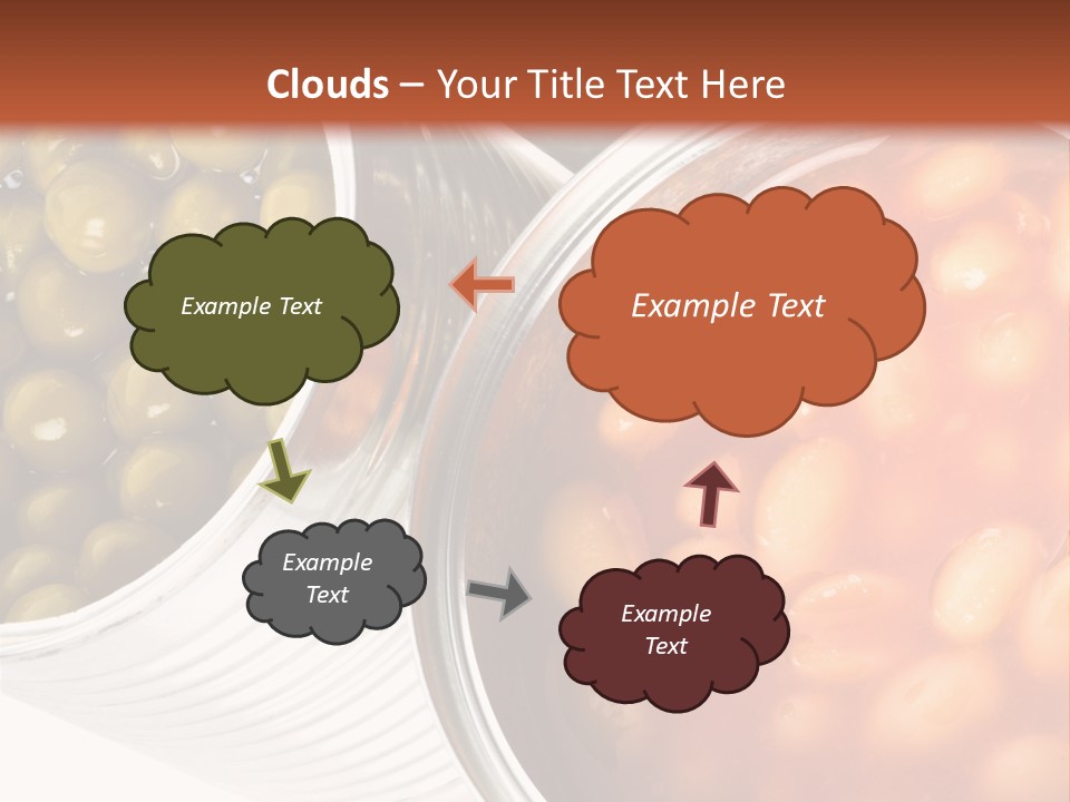 Tin. Isolation On The White. PowerPoint Template
