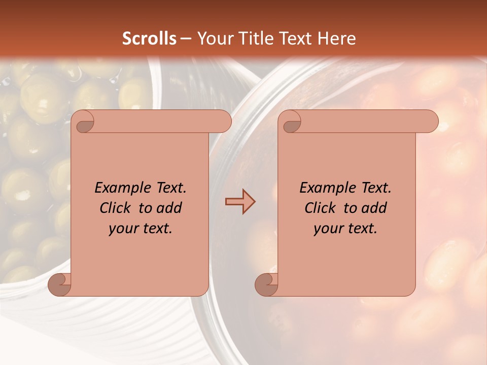 Tin. Isolation On The White. PowerPoint Template