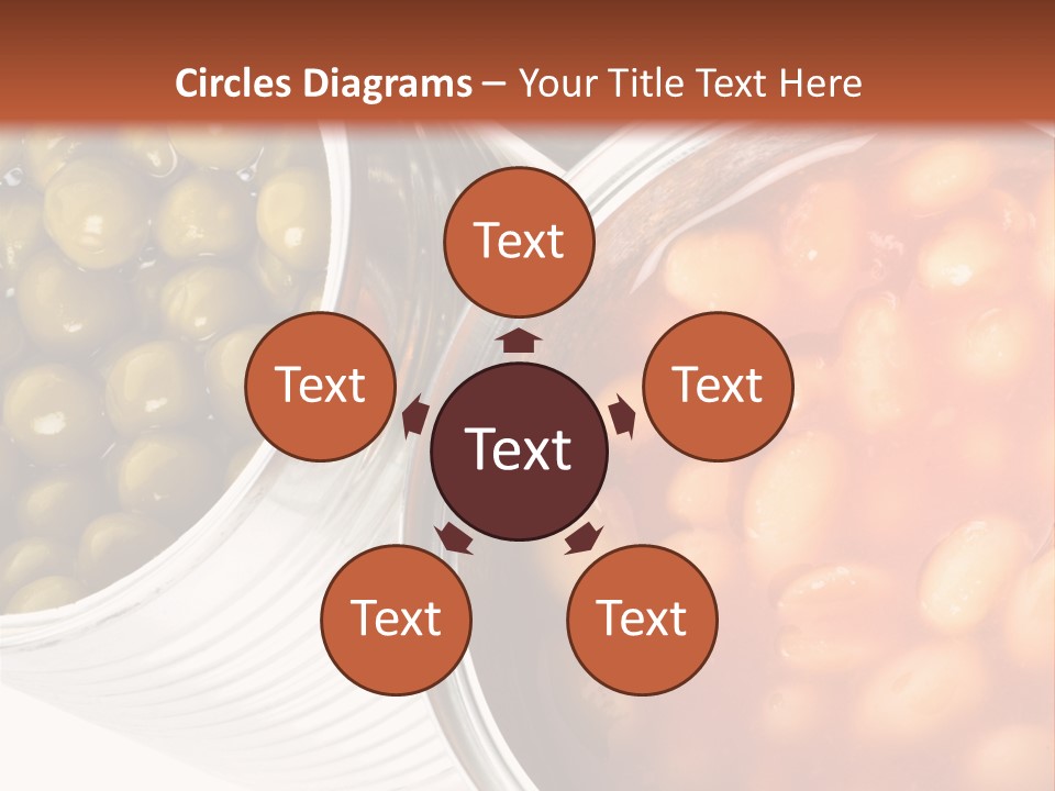 Tin. Isolation On The White. PowerPoint Template