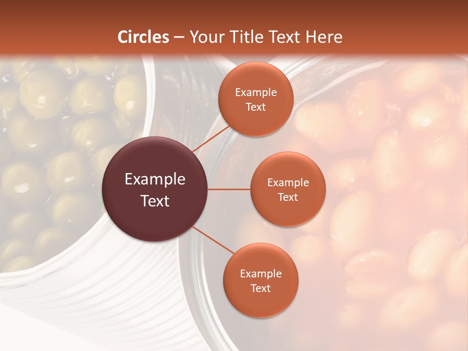 Tin. Isolation On The White. PowerPoint Template