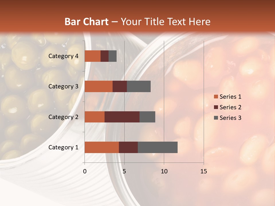 Tin. Isolation On The White. PowerPoint Template
