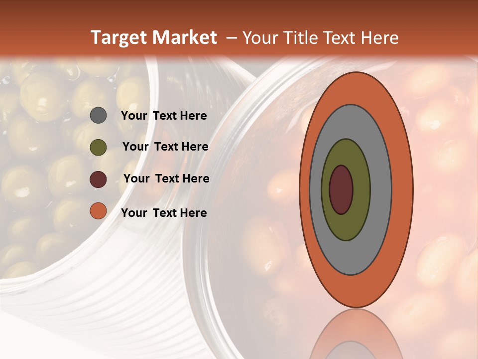 Tin. Isolation On The White. PowerPoint Template