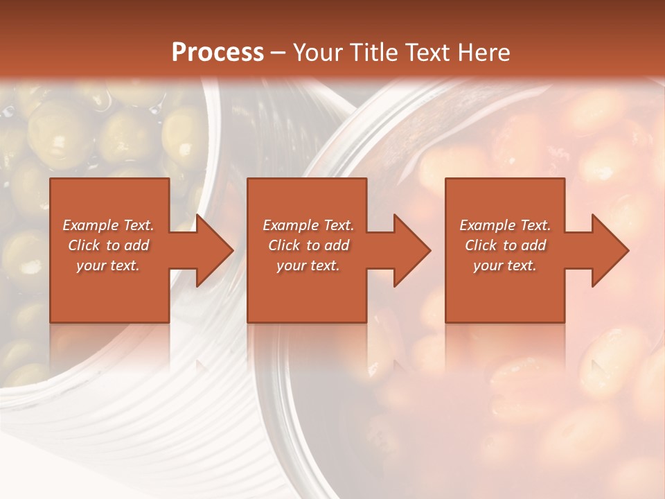 Tin. Isolation On The White. PowerPoint Template