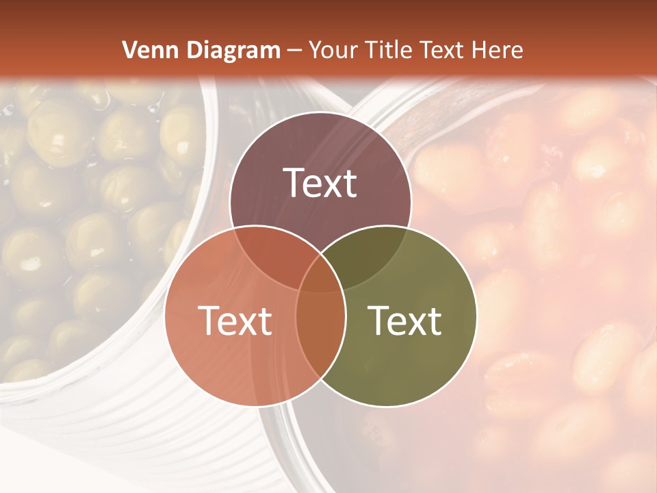 Tin. Isolation On The White. PowerPoint Template