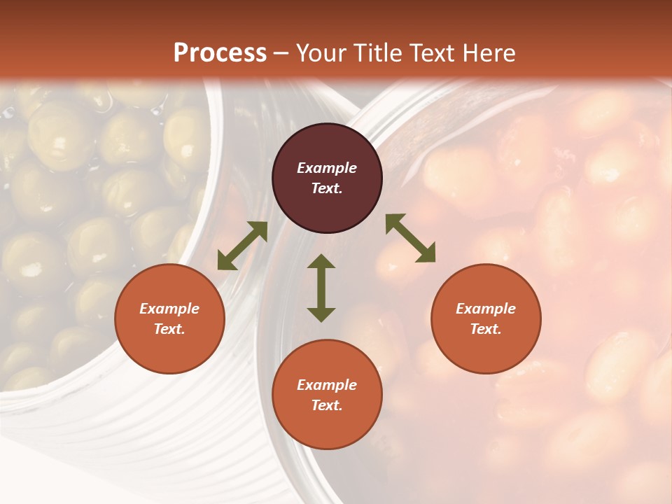 Tin. Isolation On The White. PowerPoint Template
