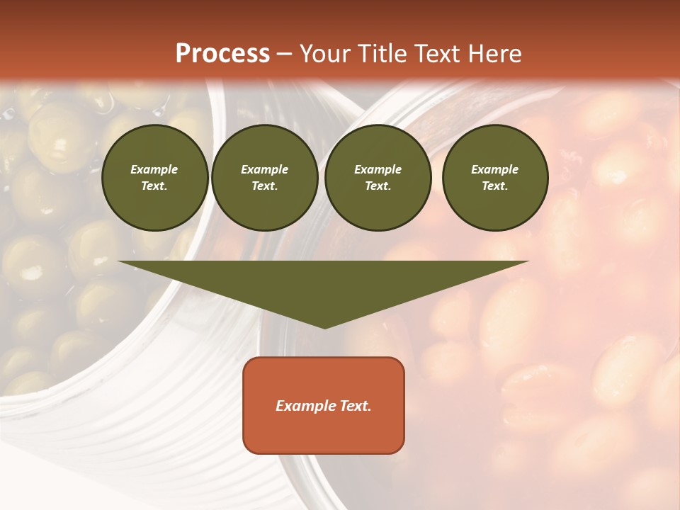 Tin. Isolation On The White. PowerPoint Template