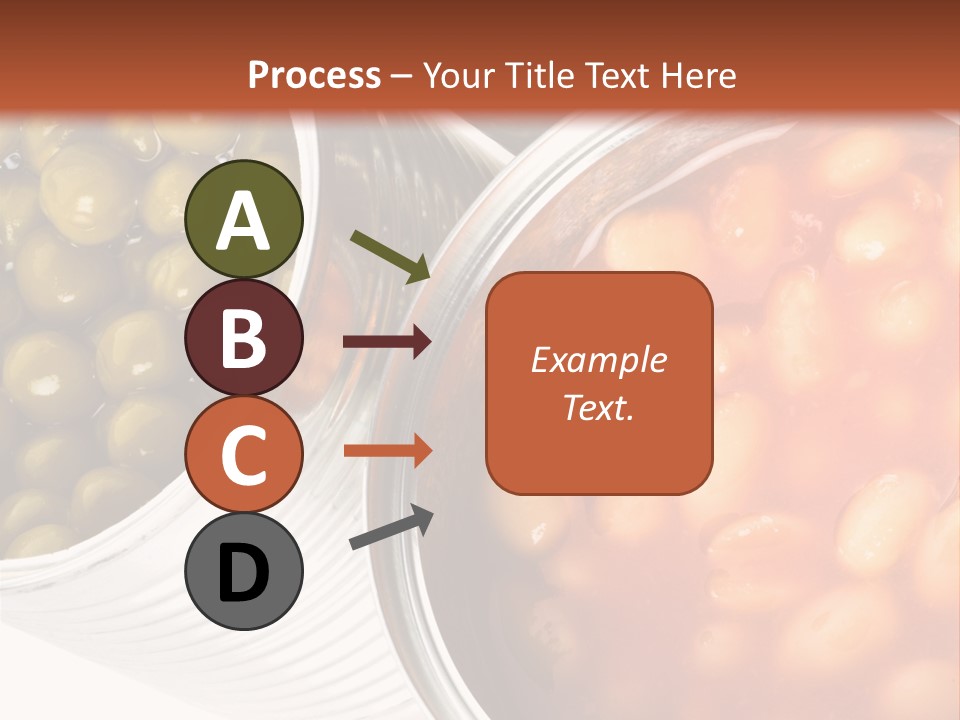 Tin. Isolation On The White. PowerPoint Template