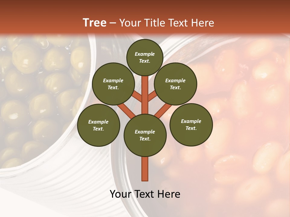 Tin. Isolation On The White. PowerPoint Template