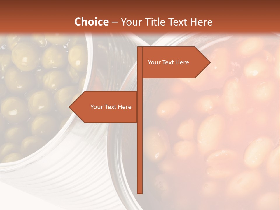 Tin. Isolation On The White. PowerPoint Template