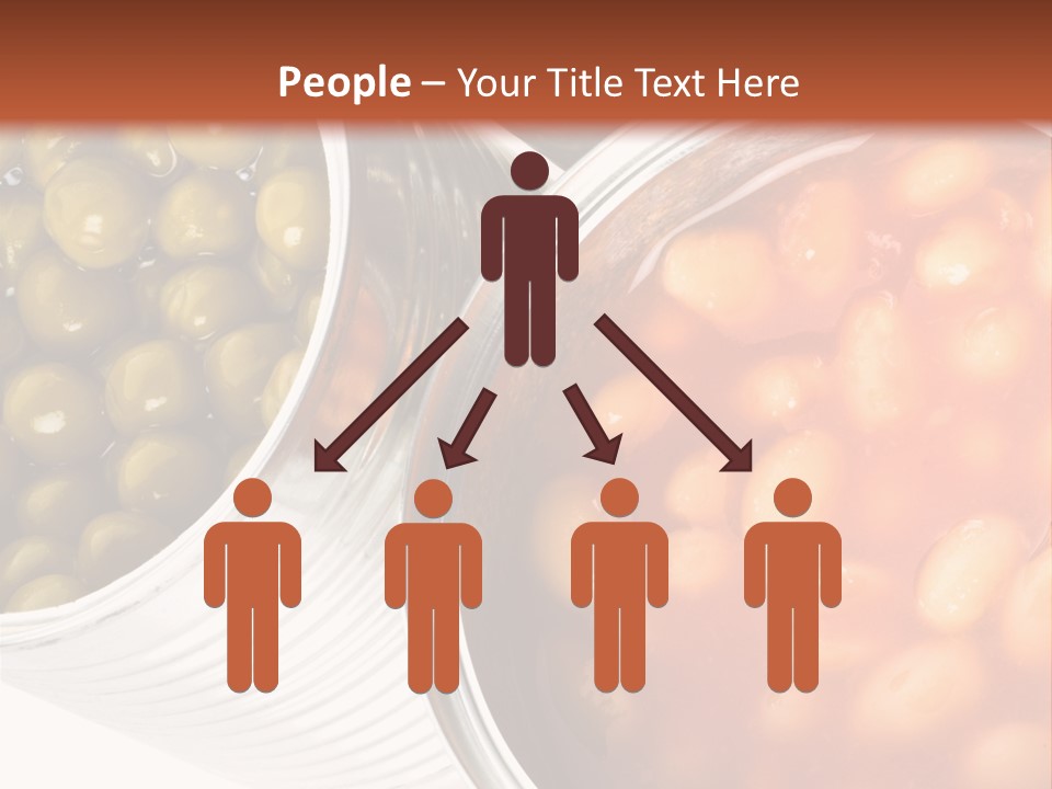 Tin. Isolation On The White. PowerPoint Template