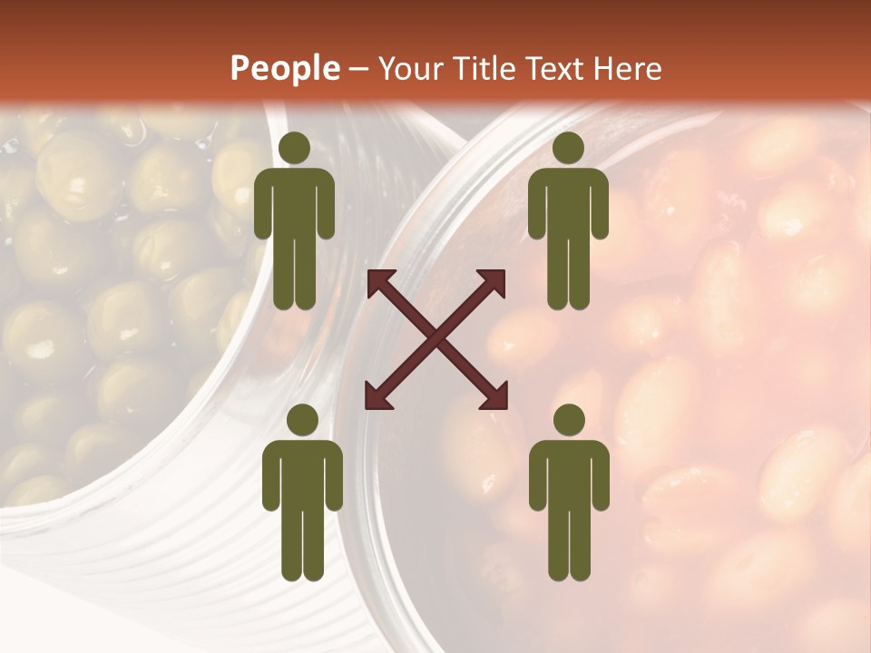 Tin. Isolation On The White. PowerPoint Template