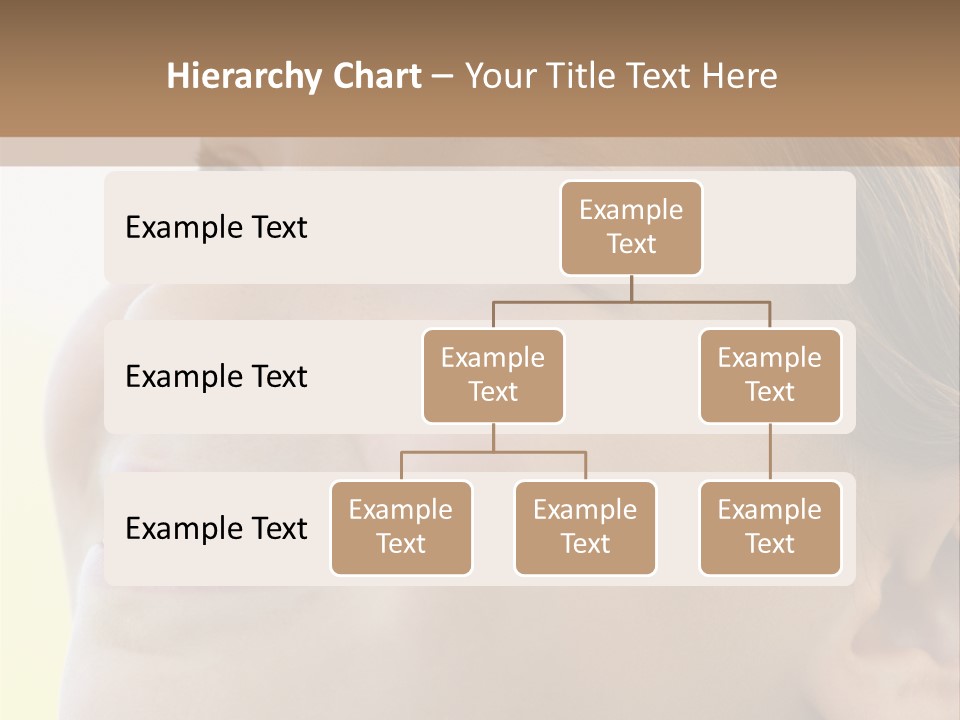 Portrait Of Girl Smiling PowerPoint Template