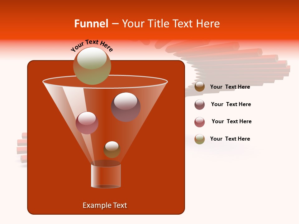 Staircase Color Pencils. 3D PowerPoint Template