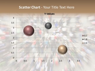 Crowds In An Urban Setting PowerPoint Template
