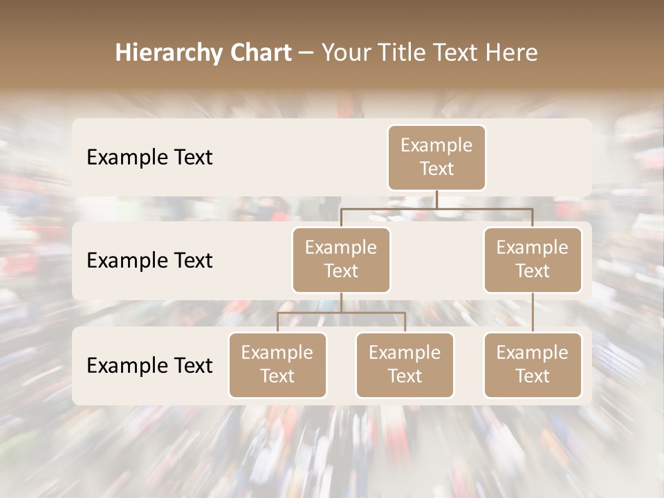 Crowds In An Urban Setting PowerPoint Template