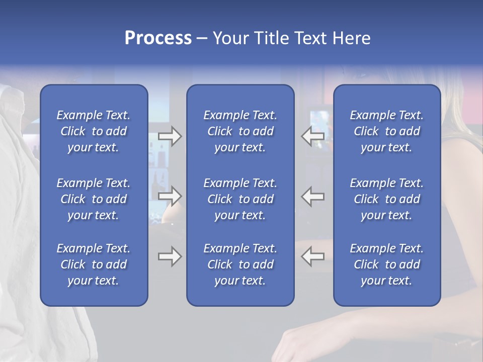 A Couple Sitting At Bar With Bar Tender Pouring A Drink PowerPoint Template