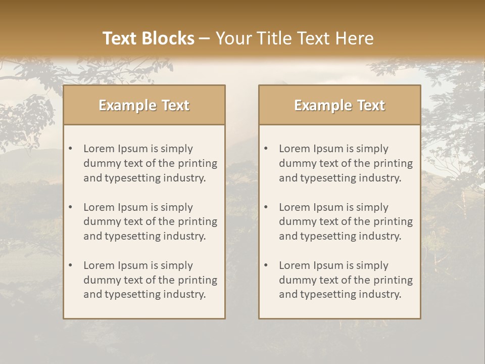 View Of The Arenal Volcano In Costa Rica PowerPoint Template