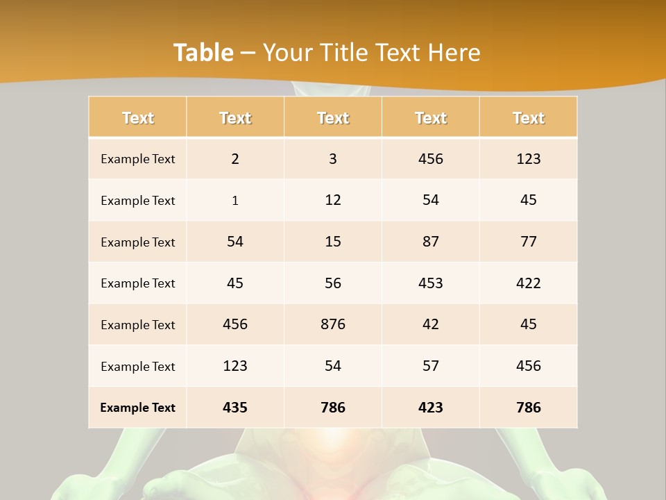 3D Illustration Of Woman Meditating And Energizing Her Energy Centers (Chakras) Through The Lotus Position PowerPoint Template