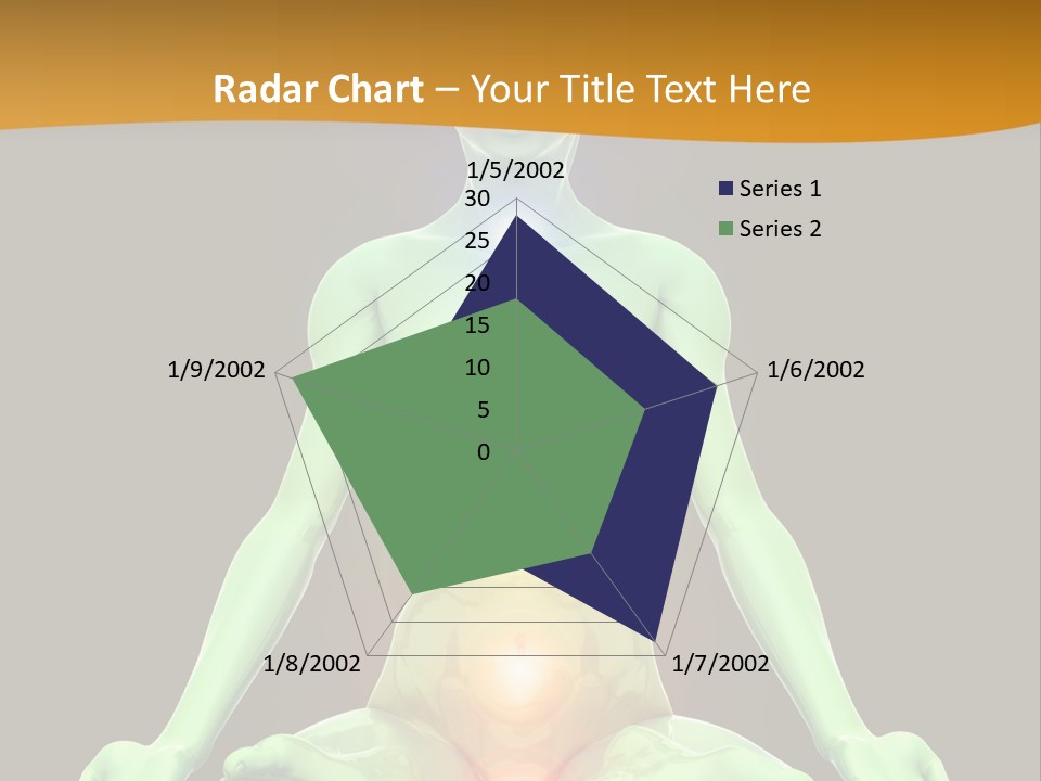 3D Illustration Of Woman Meditating And Energizing Her Energy Centers (Chakras) Through The Lotus Position PowerPoint Template