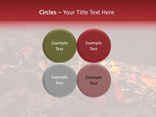 Barafu Camp On Machame Route. Mount Kilimanjaro, Tanzania. PowerPoint Template