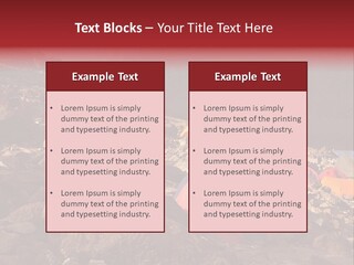 Barafu Camp On Machame Route. Mount Kilimanjaro, Tanzania. PowerPoint Template