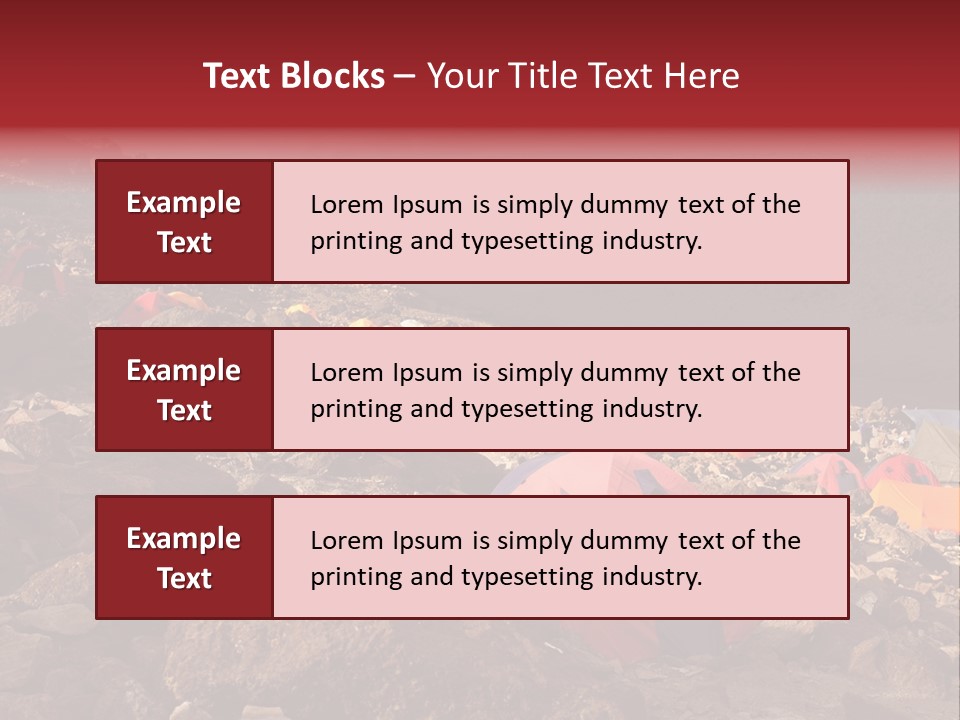 Barafu Camp On Machame Route. Mount Kilimanjaro, Tanzania. PowerPoint Template