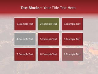 Barafu Camp On Machame Route. Mount Kilimanjaro, Tanzania. PowerPoint Template